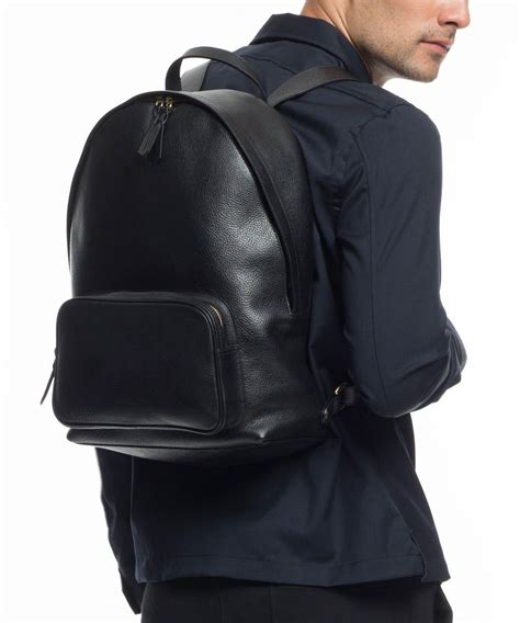 Men's Leather Backpacks 